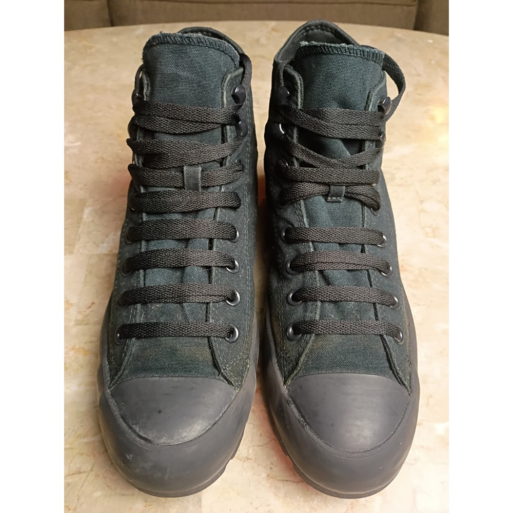 Converse Chuck Taylor All Star Lugged High Top Black Canvas Boot Mens 9.5